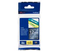 Brother TZEPR935 Black on Silver Label Tape 12MMX8M