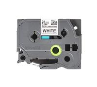 Brother TZESL251 label-making tape Black on white