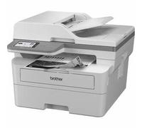 Brother Wired & Wireless Laser Multifunction Printer Monochrome Grey Copier/Fax/