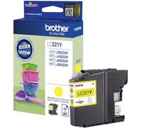 Brother Yellow Ink Cartridge 4ml - LC221Y
