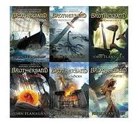 brotherband chronicles john flanagan collection 6 books set (the outcasts, the invaders, the hunters, slaves of socorro, scorpion mountain, the ghostfaces)