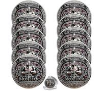Brotherhood of Knights Commemorative Coin, Call On Me Brother Challenge Coin, Bound by Honor Forged in Steel Token, Inspirational Brotherhood Gift for Veterans, Friends & Brothers (10PCS)