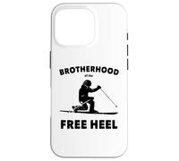 Brotherhood Of The Free Heel Telemark Skiing Case for iPhone 16 Pro