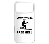 Brotherhood Of The Free Heel Telemark Skiing Case for iPhone 17 Pro Max