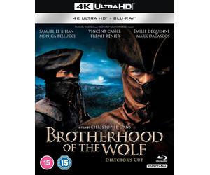 Brotherhood Of The Wolf Directors Cut 1 4K UHD 3 BLU-RAY Discs [Region A