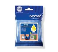 Brother LC521Y Original Brother Yellow Ink Cartridge, LC-521Y