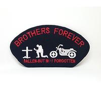 Brothers Forever Heavy Metal Punk Rock Iron Sew on Embroidered Patch