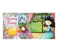 Brothers Grimm Fairy Tales Collection: Sleeping Beauty & Snow White - 2 Beautifully Illustrated Bedtime Classics for Young Children (2-Book Set)
