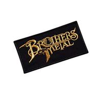 Brothers of Metal 1 Embroidered Iron on Applique Souvenir Accessory