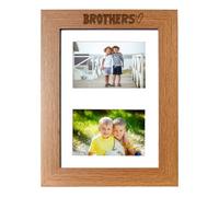 Brothers Photo Picture Frame Double 6x4 Inch Landscape