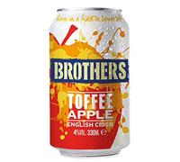 'Brothers Toffee Apple English Cider 24 Cans of 330 ml