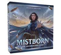 Mistborn Deckbuilding Game - Forge Alliances in Epic Metal-Burning Battles - Cooperative Card Game by Designer John - Immersive Strategic Gameplay