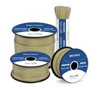 Brotree 550 Paracord 4mm 100m Rope Type III 7 Strands 100% Polyester Parachute Cord for Crafting, Camping, Outdoor, Survival - Holy Guacamole