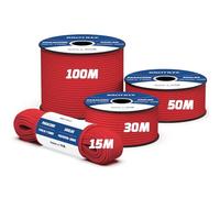 Brotree 550 Paracord 4mm 15m Rope Type III 7 Strands 100% Polyester Cord