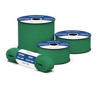 Brotree 550 Paracord 4mm 30m Rope Type III 7 Strands 100% Polyester Parachute Cord for Crafting, Camping, Outdoor, Survival - Kelly Green