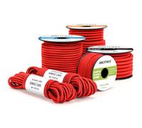 Brotree Bungee Cord Elastic Shock Cord 4mm x 20m Bungee Rope Heavy Duty for Trailer, Tarpaulin, Tent Pole, Kayak and Backpack - Red