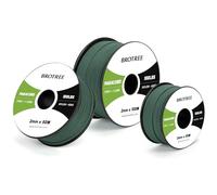 Brotree Paracord 2mm 100M 100% Nylon Rope 1 Strand Parachute Cord for Outdoor, Craft, DIY - 45kg Breaking Load (Dark Green)