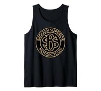Brough Superior Motorcycles Circular Logo Father's Day Tank Top