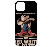 Brought To You By The Red White Blue Cowboy Western Pride Case for iPhone 14 Plus