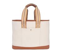 Brouk & Co The Capri Everyday Stripe Tote, Brown Striped, One Size