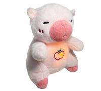 Broup the breathing plush - Capybara soothes blood plush - relief soothing soft toys, a soothing sleep toy with music music and breathing movement for the