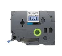 BROVACS 1 Pack Black on Blue Label Tape Compatible for Brother P-Touch TZ 541 TZe 541 18mm 3/4" OPA1154