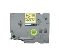 BROVACS 1 Pack Black on Gold Laminated Label Tape Compatible for Brother P-Touch Label Printer TZ 811 TZe 811 6mm 1/4" OPA4811