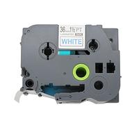 BROVACS 1 Pack Blue on White Label Tape Compatible for Brother P-Touch TZ 263 TZe 263 36mm 1 1/2" OPA1126C
