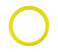 BROVACS Massage Grip Soft Silicone Car Steering Wheel Cover Universal Anti-Slip Design 13-16 inch Protective Case Yellow
