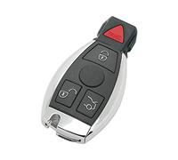 BROVACS Modified Upgraded Key Shell Compatible with MERCEDES BENZ NEC Model 4 Button 3B+1 Smart Keyless Entry Remote Key Case Fob PG950B