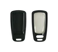 BROVACS PC Key Case Cover Protective Holder Paint Metallic Colour Compatible with AUDI A4 A5 Q5 SQ5 TT Smart Remote Key Fob 3 4 Button SV9826 Black
