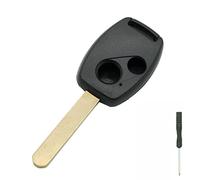 BROVACS Replacement Key Shell Compatible with HONDA Accord Civic CRV Pilot Fit 2 Button Keyless Entry Remote Key Case Fob PG205