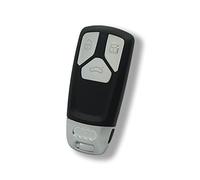 BROVACS Replacement Key Shell + Uncut Blank Emergency Insert Key Compatible with AUDI 3 Button Smart Keyless Entry Remote Key Case Fob PG806A