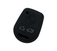 BROVACS Silicone Cover Protector Case Holder Skin Jacket Compatible with BMW E31 E32 E34 E38 E39 E46 Z3 3 Button Remote Key Fob CV9904 Black