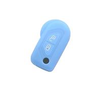 BROVACS Silicone Cover Protector Case Holder Skin Jacket Compatible with CITROEN 2 Button Flip Remote Key Fob CV4311 Light Blue
