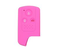 BROVACS Silicone Cover Protector Case Holder Skin Jacket Compatible with HONDA 3 Button Smart Remote Key Fob CV9203 Pink