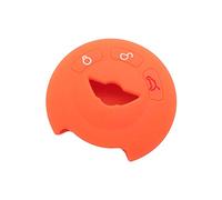 BROVACS Silicone Cover Protector Case Holder Skin Jacket Compatible with MINI Cooper 3 Button Round Smart Remote Key Fob CV9905 Orange