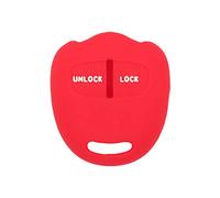 BROVACS Silicone Cover Protector Case Holder Skin Jacket Compatible with MITSUBISHI 2 Button Remote Key Fob CV4524 Red