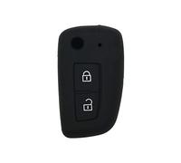 BROVACS Silicone Cover Protector Case Holder Skin Jacket Compatible with NISSAN 2 Button Remote Flip Key Fob CV9503 Black