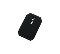 BROVACS Silicone Cover Protector Case Holder Skin Jacket Compatible with SUZUKI 2 Button Smart Remote Key Fob CV2542 Black