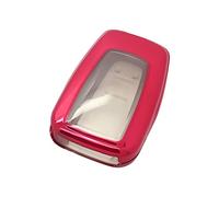 BROVACS Soft TPU Case Shell Cover Protector Holder Compatible with TOYOTA Camry Corolla Avalon C-HR Prius RAV4 Smart Remote Key Fob 2 3 4 Button SV9410 Red