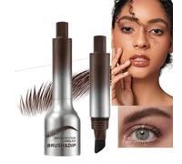 Brow Fection Angled Brush & Dip,Natural Brows Eyebrow Pen,Wild Eyebrow Brush,Liftique Instant Brow Brush,Liquid Eyebrow Pen for Women,Eye Brow Pomade,Waterproof Wild Eyebrow Brush,Eyebrow Cream#04