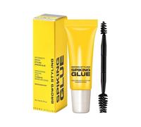 Brow Gel Clear | Double-Ended Waterproof Long-Lasting Brush | Clear Eye Brow Gel,for Evening Party Festival Wedding Home School Work Offices Date Club Beach Pool