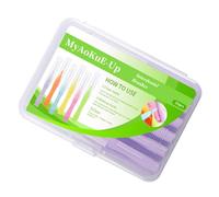 Brow Lamination Brush Multifunctional Microscopic Lash Comb For Eyelash Eyebrow Extensions Tools Eyebrow Brush With Caps Brow Lamination Spoolie