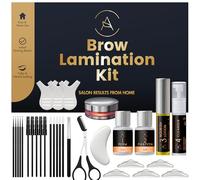 Brow Lamination Kit, Eyebrow Lamination for Beginner/Professional, EyeBrow Kit - Instructions, Laminated Brows Lasts 6-8 Weeks, 15 Applications, Safe & Effective - ABK1