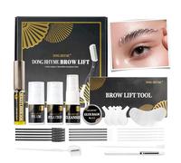 Brow Lifting Kit, Brow Lift Set Eyebrow Lifting Kit Professional Semi-Permanent Eyebrow Perming Semi-Permanent Professional Eyebrow Lamination Kit Long Lasting for Salon & DIY At Home