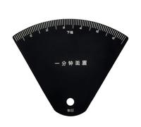 Brow Mapping, Lightweight Build, 6.5x5.5x0.2cm, Eyebrow Stencils Ruler, Eyebrow Shaping Kit, Clear Markings, For Beginner, Professional, Home, Salon