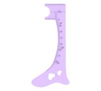 Brow Mapping Ruler - Silicone Brow Makeup Template - Makeup Guide Tool, Brow Positioning Ruler, Professional Eye Makeup Tool for Women Girls Beginners