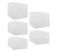 Brow Mapping Tool,Clear Shaper Guide | Transparent Eyebrow Shaping Ruler,for Daily Home Travel Wedding Party Photoshoot Birthday Holiday Salon Grooming Brides Artist