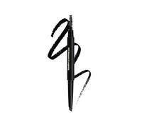Brow Master Eyebrow Definer Pencil with Spoolie | Smudge-Proof, Waterproof & Long-Lasting Eyebrow Pencil | Natural-Looking Brows (Black)